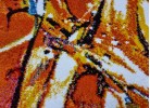 Тъкан килим MAGNOLIA 156 orange